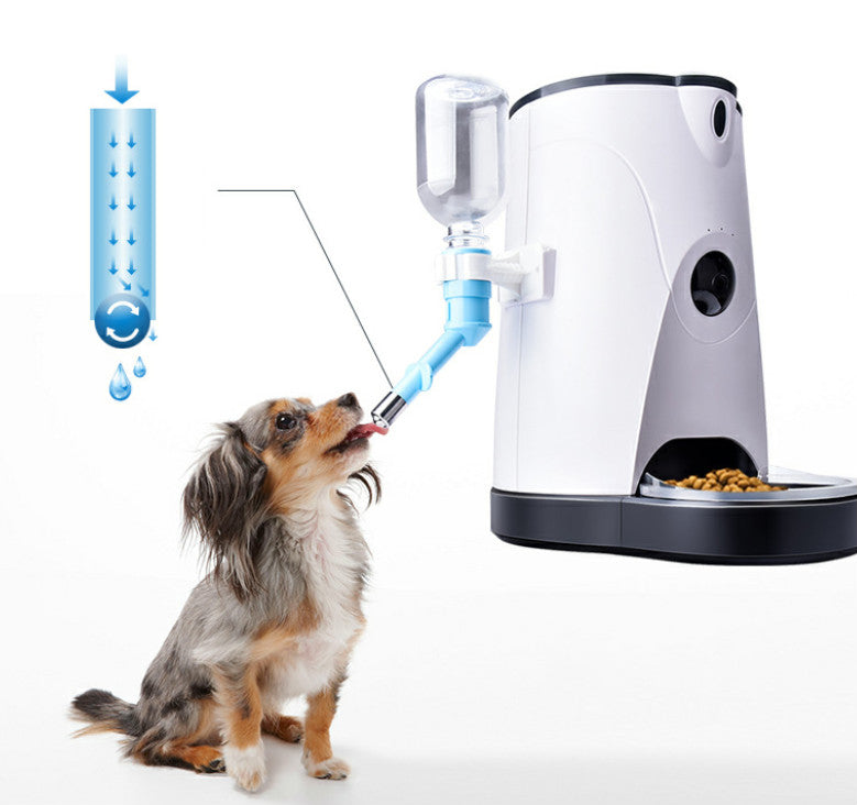 Smart Pet Feeder with Camera - WiFi Automatic Dog Cat Feeder