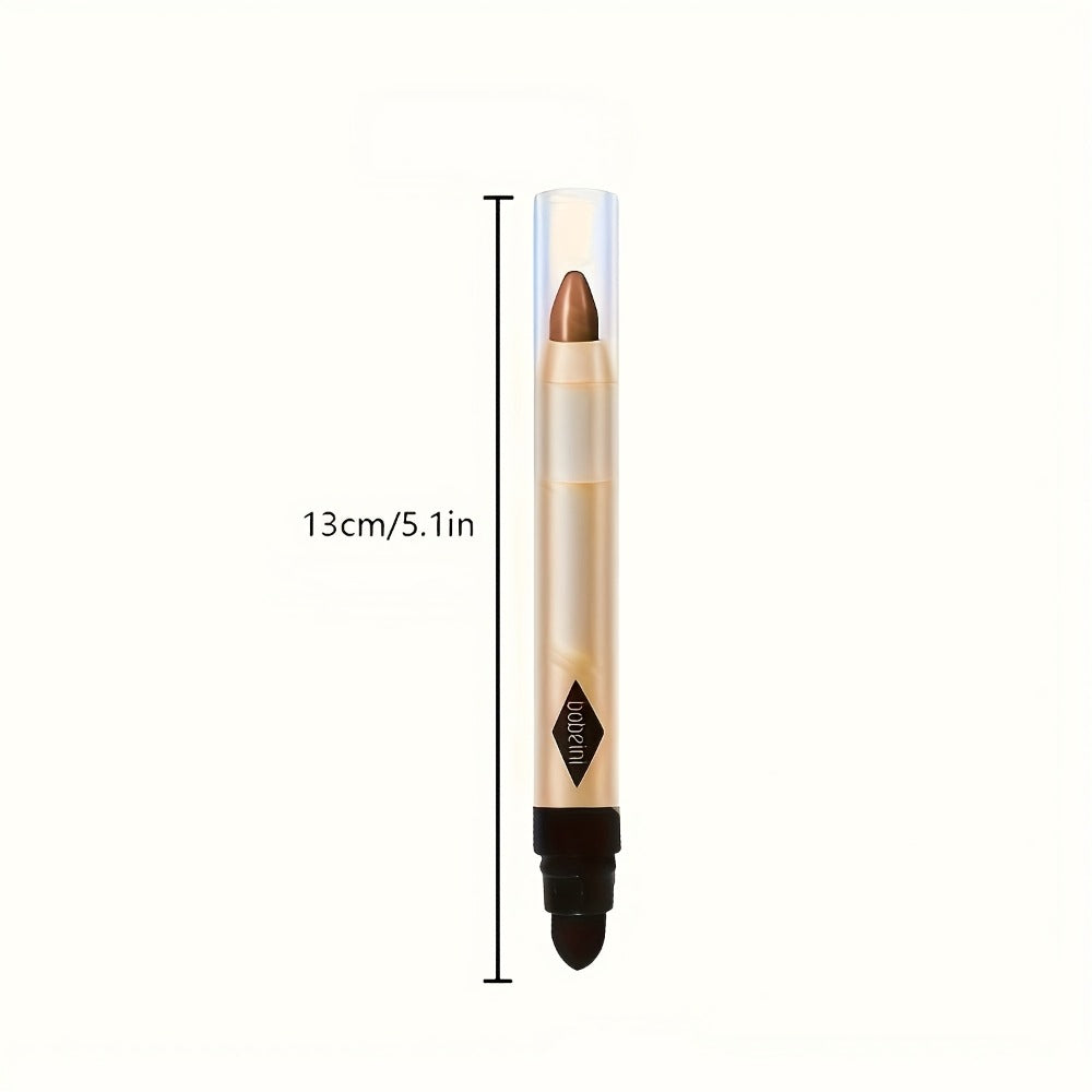 Six-Piece Shimmer Eyeshadow Stick Set with Dual-Ended Sponge Applicators and Mixed Metallic Shades — image 5