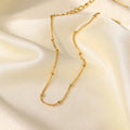 Stainless Steel Bead Anklet - V.I.P Digital Presence