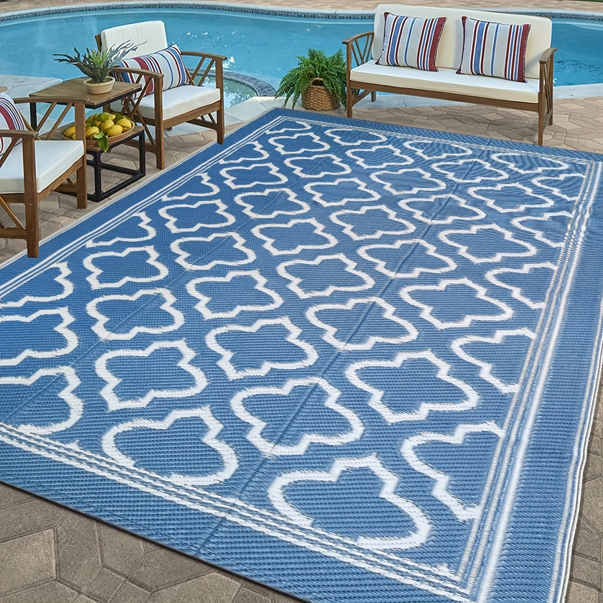 Outdoor Mat | Reversible Foldable Polypropylene RV Camping Patio Picnic — image 10