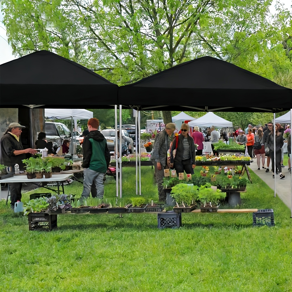 Straight-Leg 10x10ft Pop-Up Canopy Tent with 420D Oxford Top, Three Heights and Eight Colors — image 19