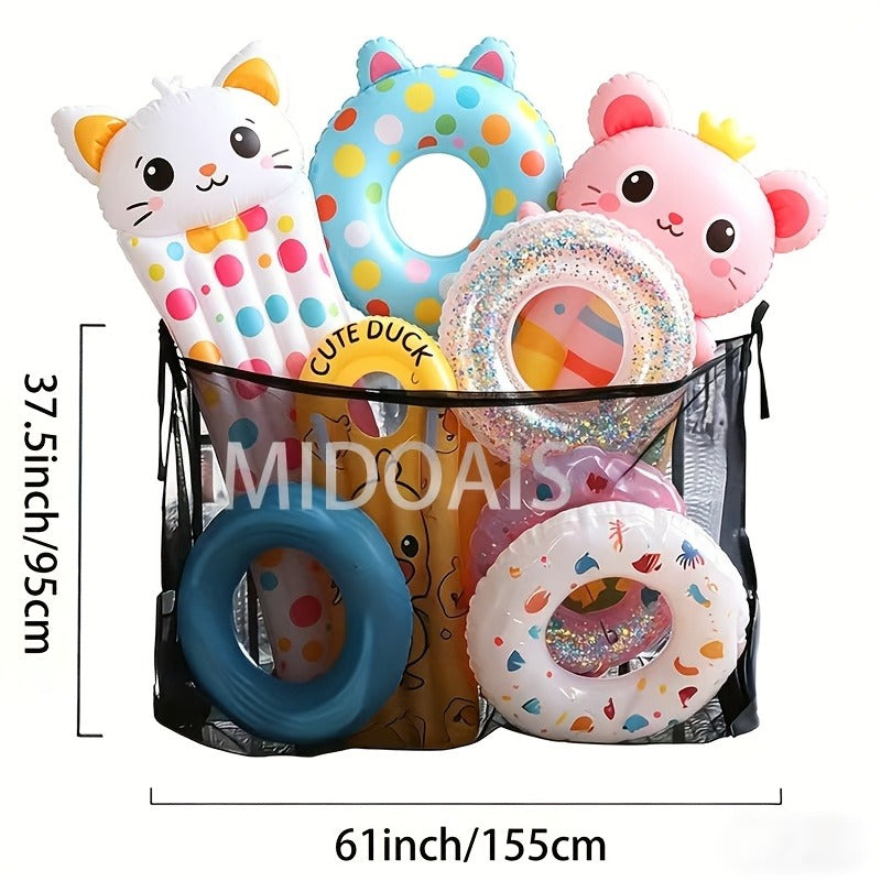 Pool Float Storage for Inflatable Pool Toys and Swimming Accessories — image 13