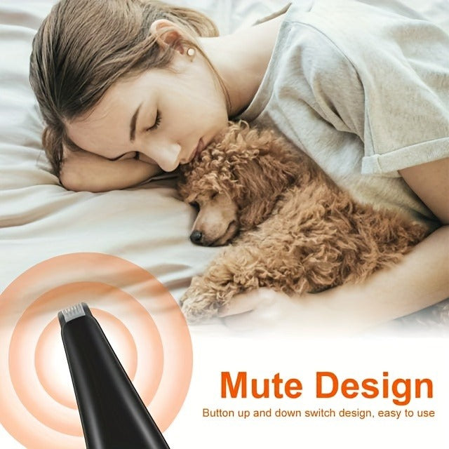 Pet Detail Trimmer, USB-Rechargeable Ceramic-Blade Clipper for Dog and Cat Face, Paw and Ear Areas — image 18