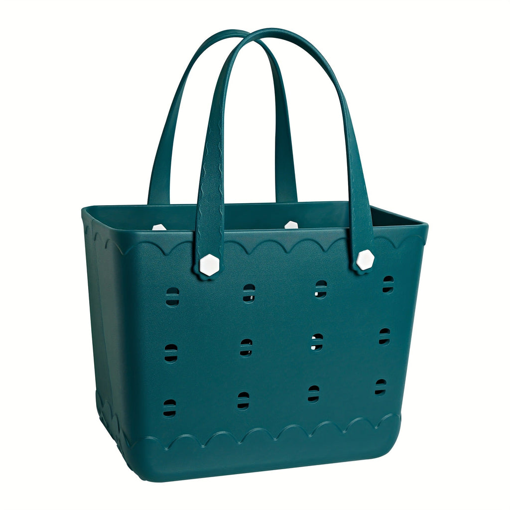 Beach Tote Bag for Women, Large Shoulder Handbag for Travel Vacation Fruits Flowers Drinks, M & L — image 17