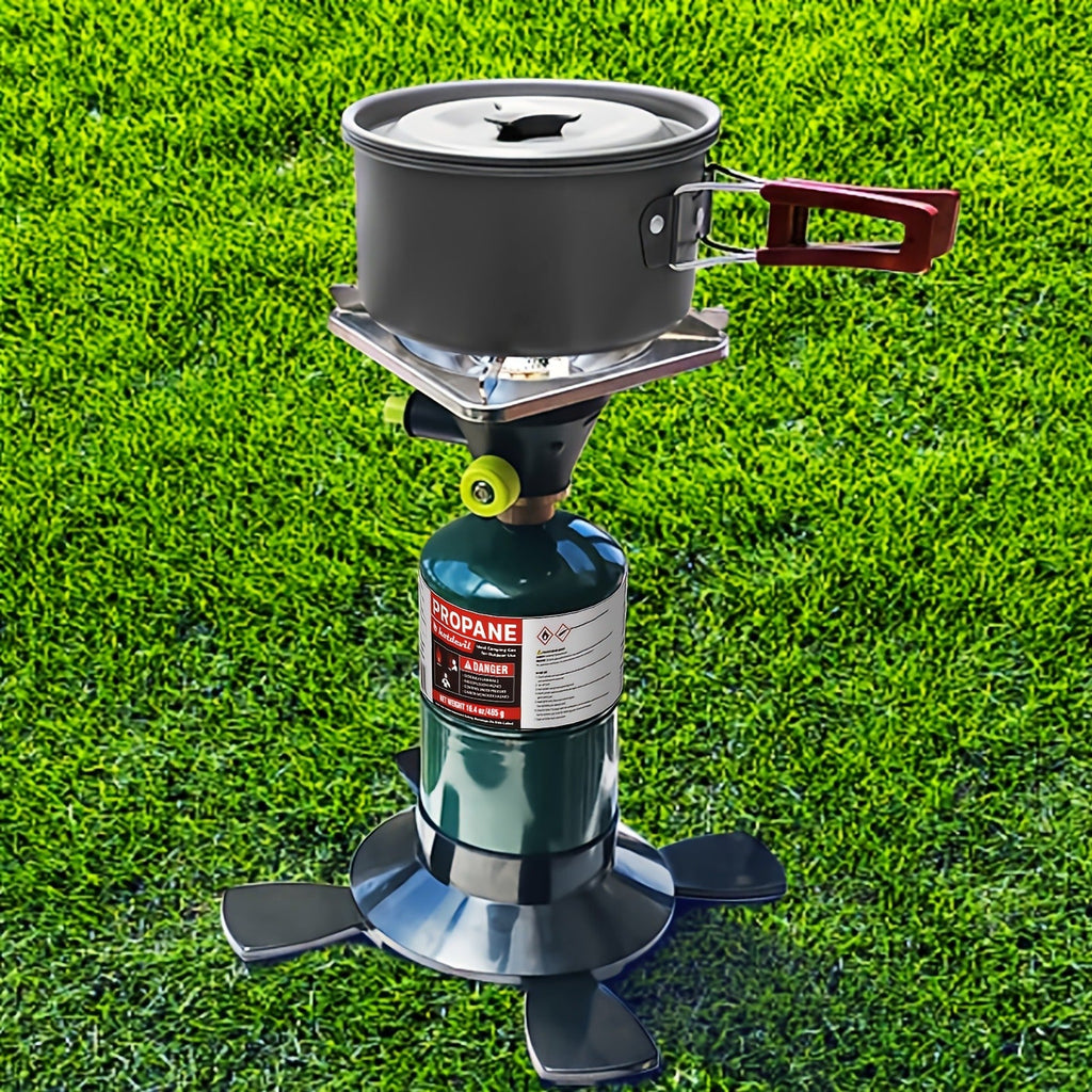 Backpacking Stove Bottletop Propane, Hotdevil HD-5005 Camping Stove with Instant Ignition, Propane & MAPP Gas Compatible — im