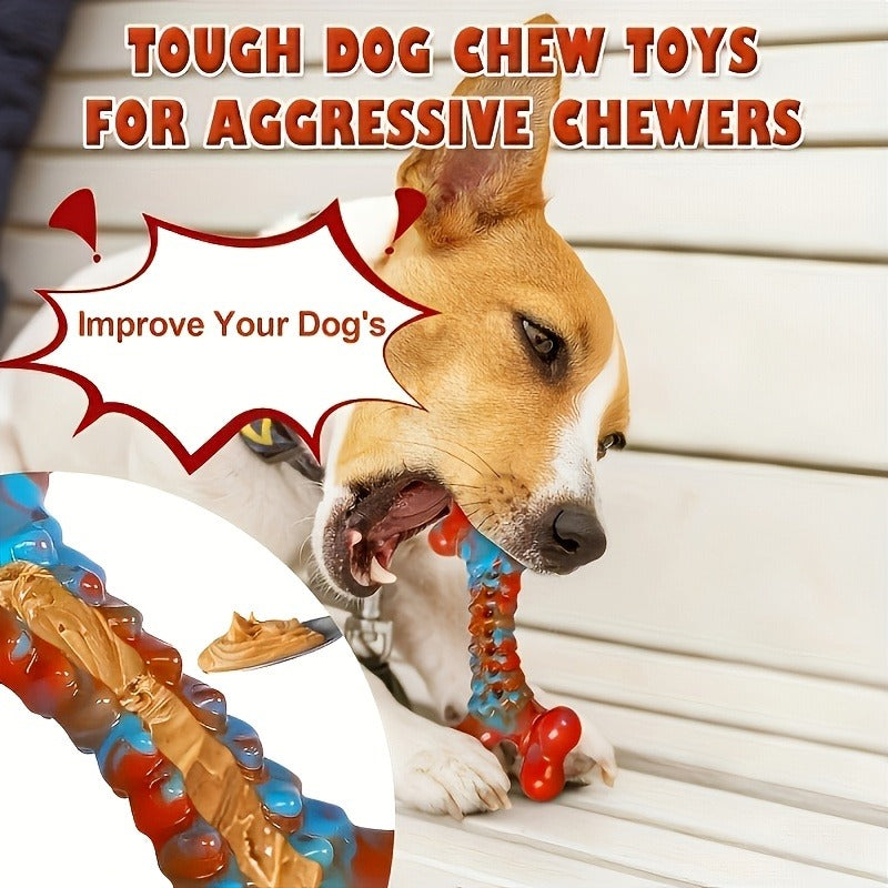 Dog Toy Orange Blue Braided Chew and Tug Bundle with 1, 2, 4 or 5-Piece Options for Large Dogs — image 4