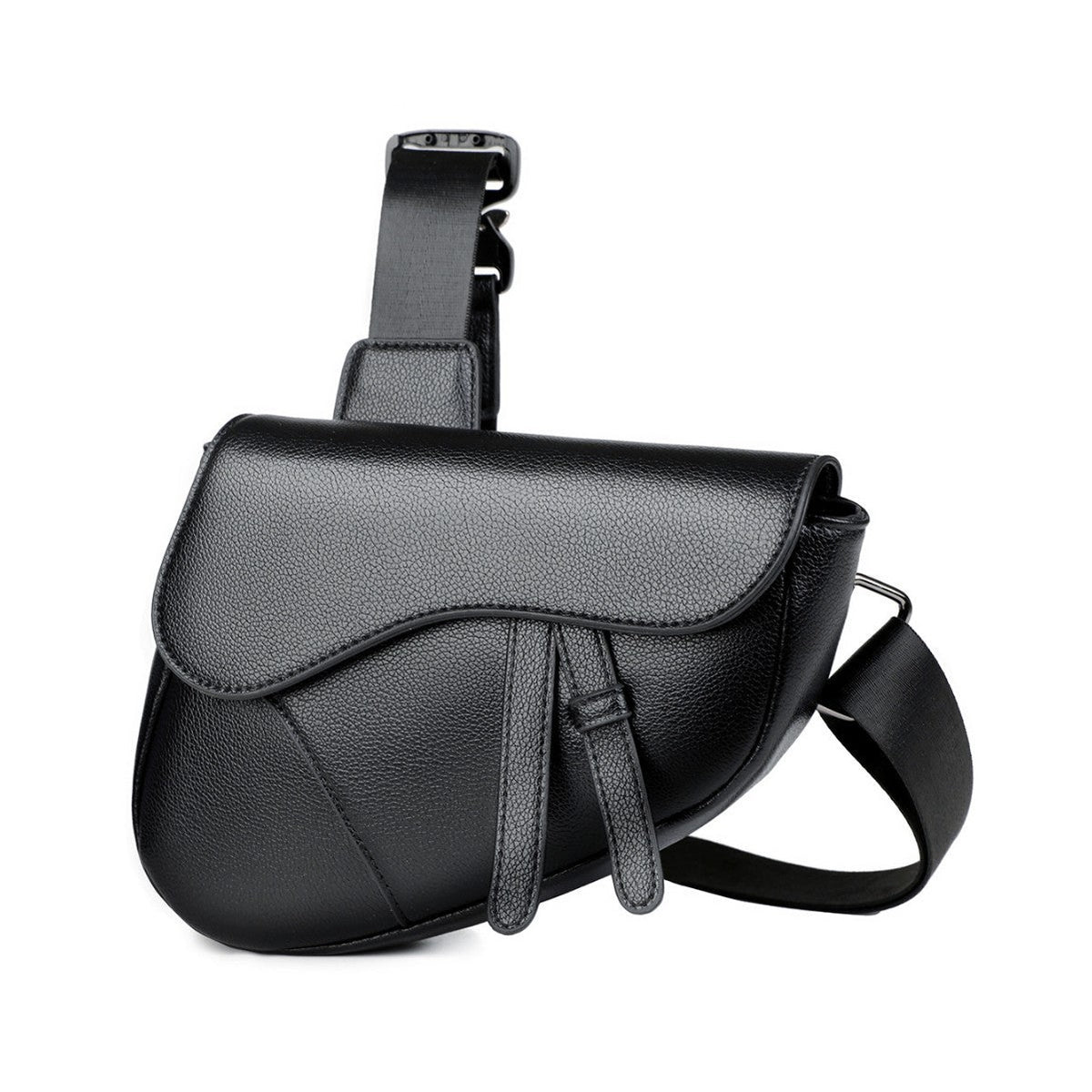 Unisex Saddle Shoulder Crossbody Chest Bag