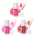 Plumping Lip Gloss Oil Set 3pcs 6pcs Transparent Glow Lip Plumper – High-Shine Glossy Finish in Berry Coral Pink Red — image 