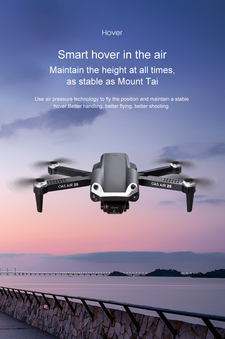 UAV Folding Four Axis 4K High Definition Dual Camera Aerial Model
