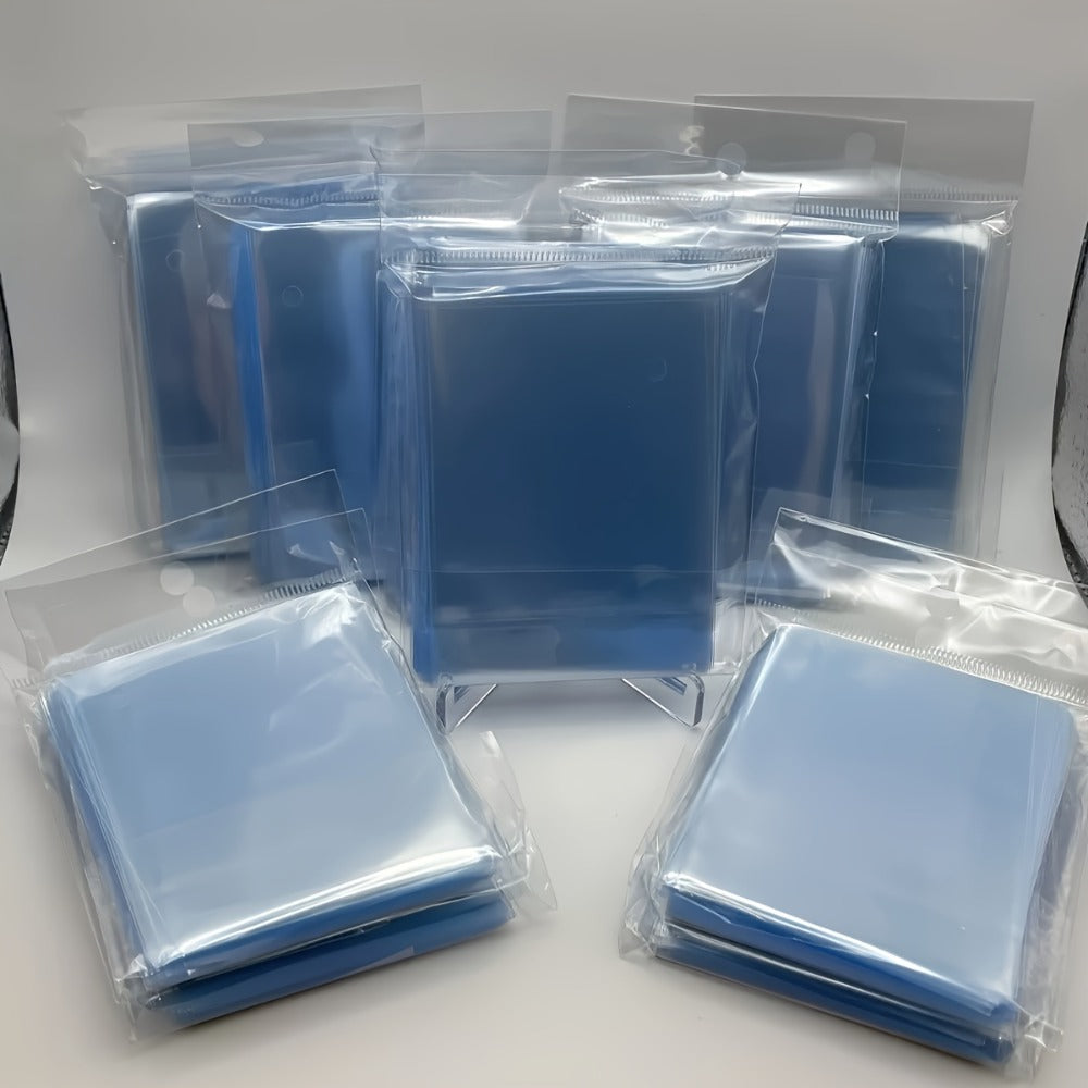 Five-Pack Clear Trading Card Sleeve Set with 100 Soft Sleeves per Pack in Standard 3 x 4-Inch Size — image 2