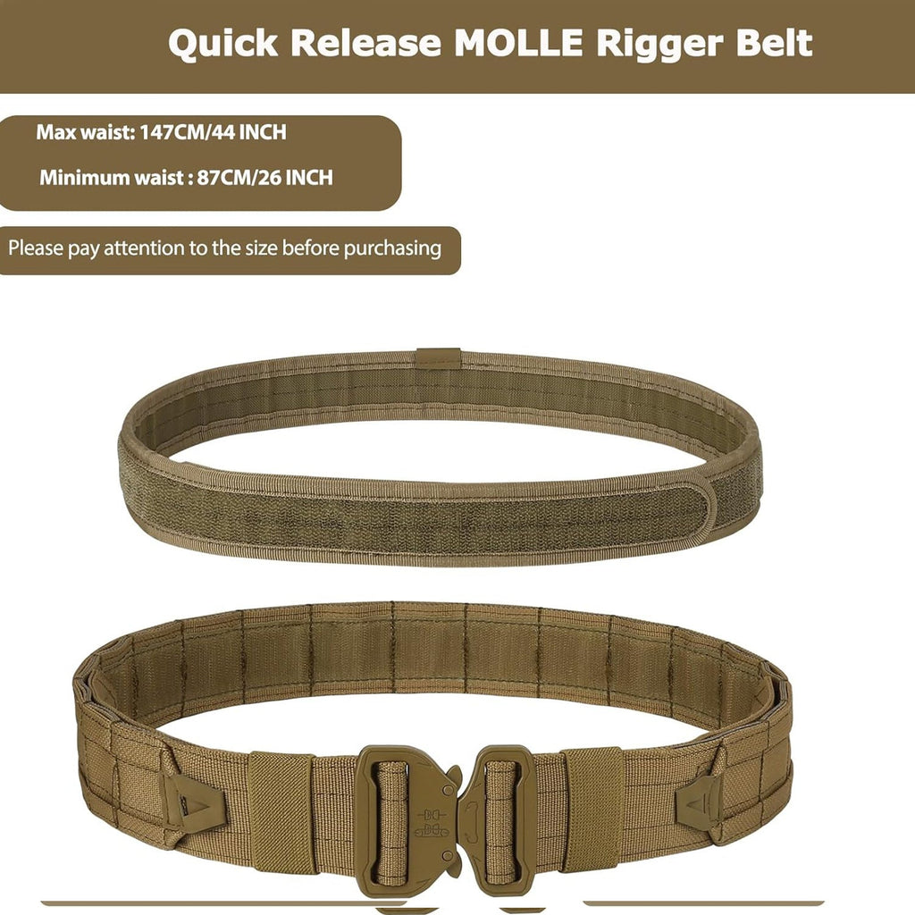 Waist Seal Eight-piece Set Quick Release Equipment Waist Bag Outdoor Patrol Multi-functional Tactical Belt Wholesale