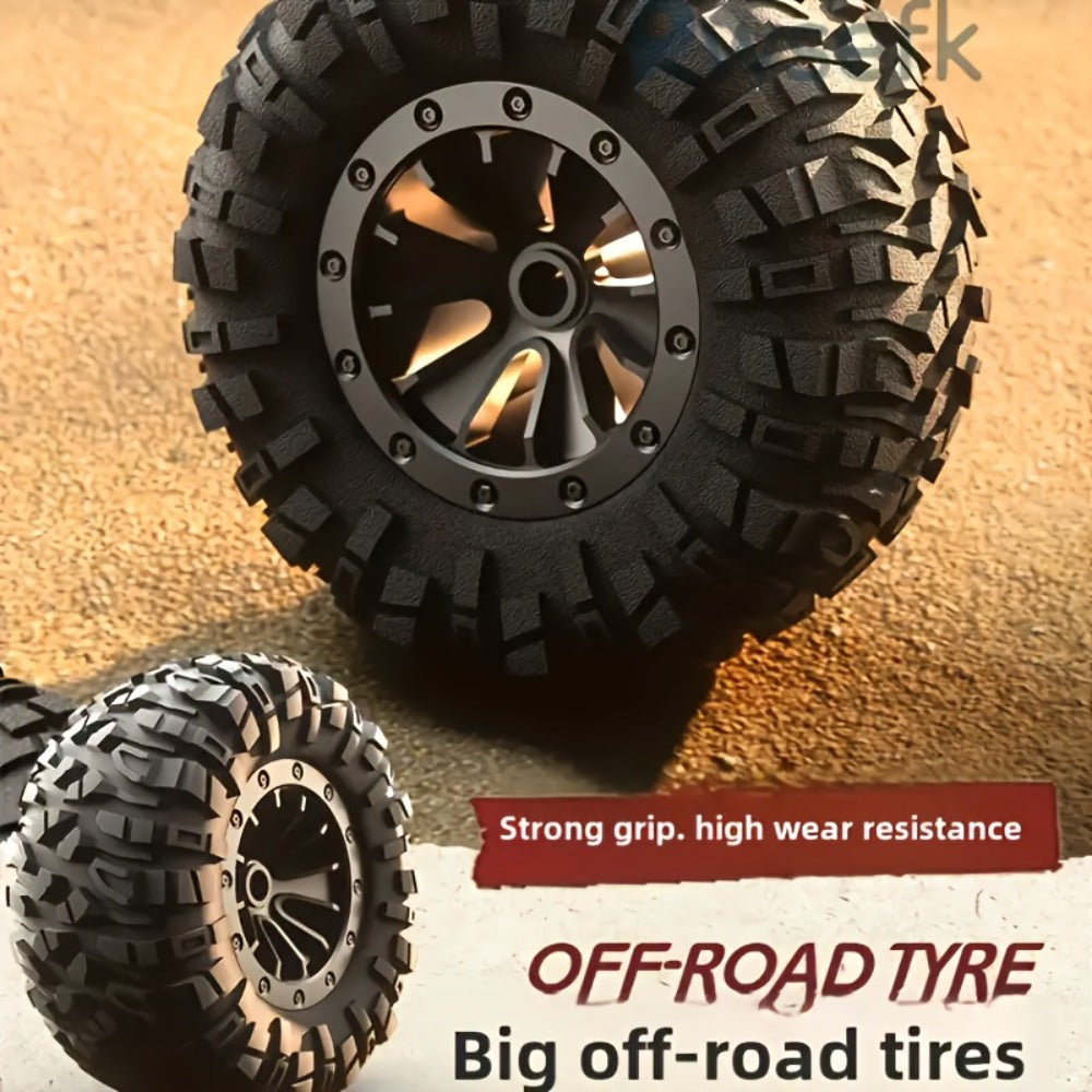 High-Speed RC Off-Road Car 40km/h 4WD Remote Control Climbing Truck with Battery, Outdoor Racing Vehicle for Boys Kids Teens 