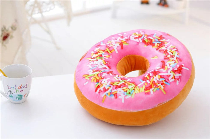 Creative Donut Pillow Cushion Bedding Plush Doll