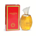 AMANDA Women's Eau de Parfum Spray, 100 ml Oval Amber Bottle with White Flower Cap and Red Gift Box — image 9