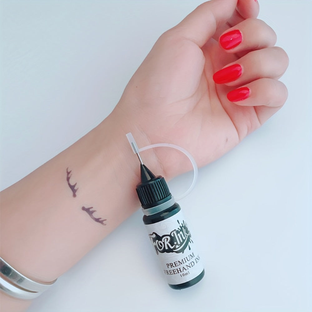Tattoo Ink 8-Bottle Mixed Color Set with One Kit Configuration and Color Selection with Item-Specific Color, Capacity and Bot