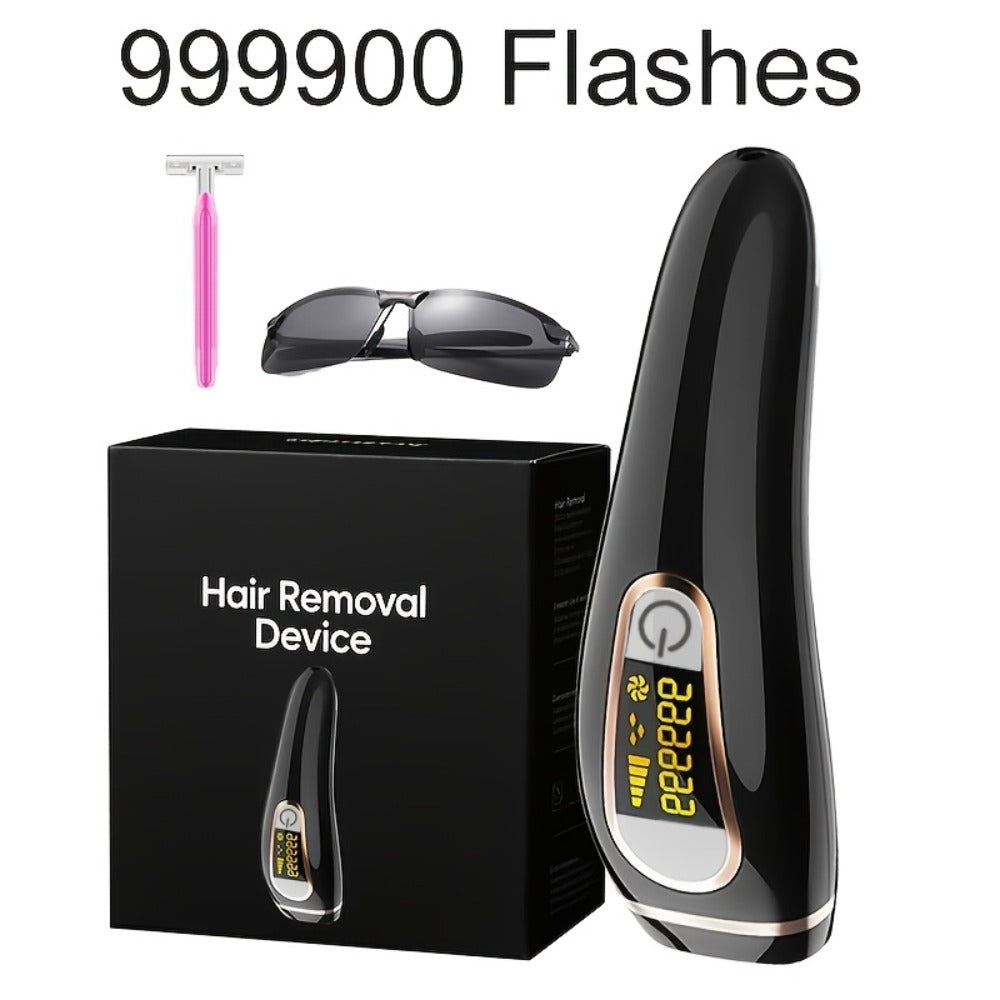 LEFINEE IPL Hair Removal Device with 999900 Flash-Counter Marking, Display and Black or White Editions — image 1