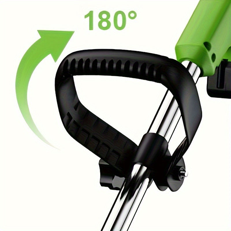 Cordless String Trimmer 24V 800W, Weed Wacker with 2 Batteries, Charger & 3 Blades, Adjustable Head — image 16