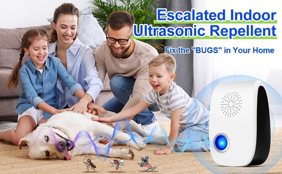 Ultrasonic Pest Repeller Plug-In 2025 Upgrade, Electronic Indoor Pest Control for Cockroaches, Mice — image 12