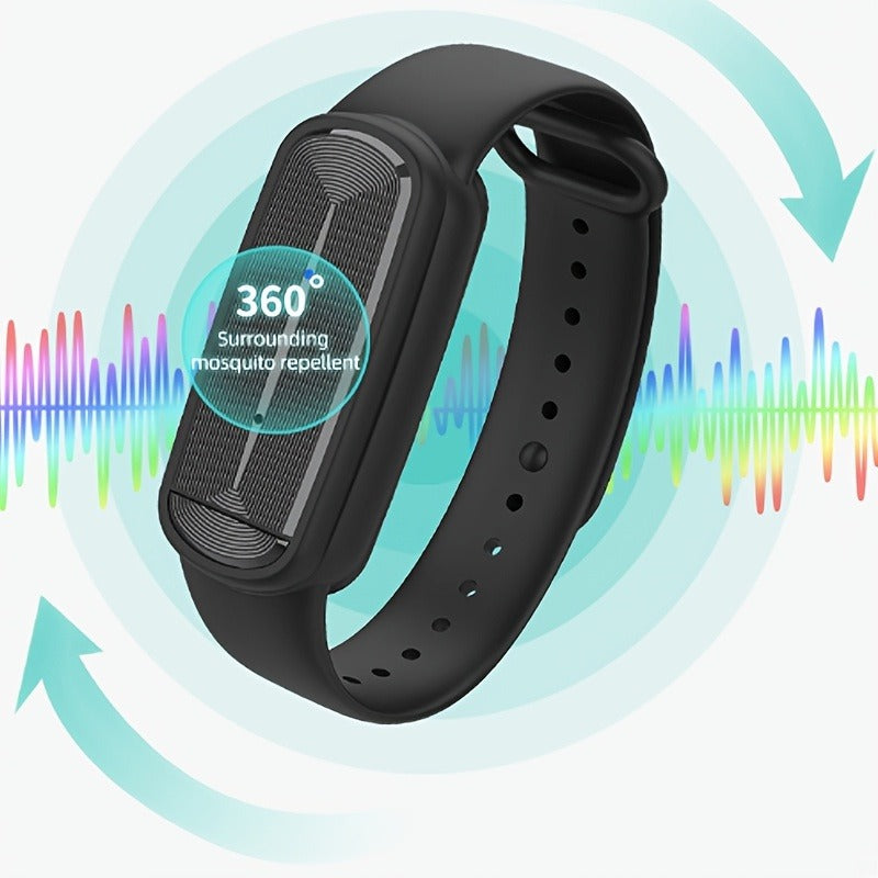 Mosquito Bracelet, Ultrasonic Soundwave Technology, USB Rechargeable, Wristband for Camping Outdoor Hiking Travel — image 12
