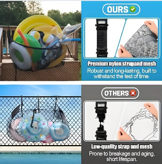 Pool Float Storage for Inflatable Pool Toys and Swimming Accessories — image 14