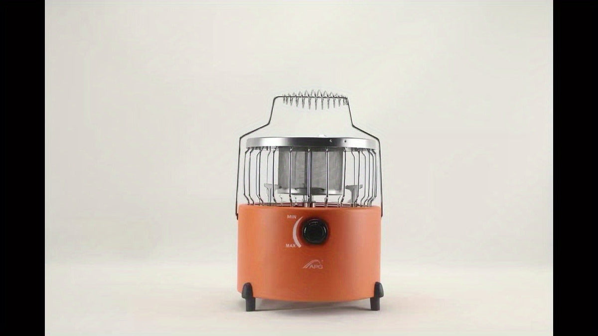 Portable Propane Heater Stove 2-in-1 Camping Gas Stove & Heater 3680-9000 BTU with Ignition, Stainless Steel — image 15