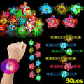 Party Favors LED Fidget-Spinner Wristbands, 30-Piece Multicolor Light-Up Set for Night Events — image 8
