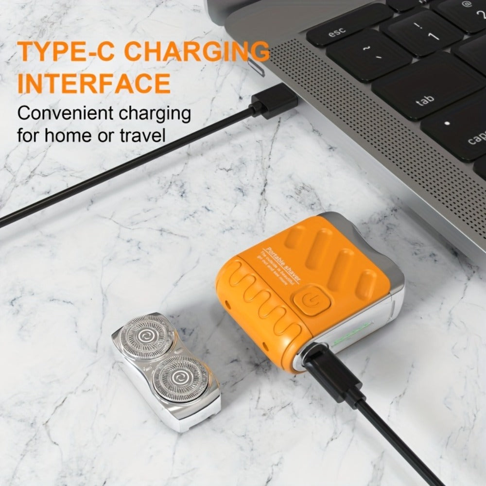 Electric Shaver Magnetic Dual-Blade Mini Razor with Two Speeds, USB Charging and Select Waterproof Options — image 10