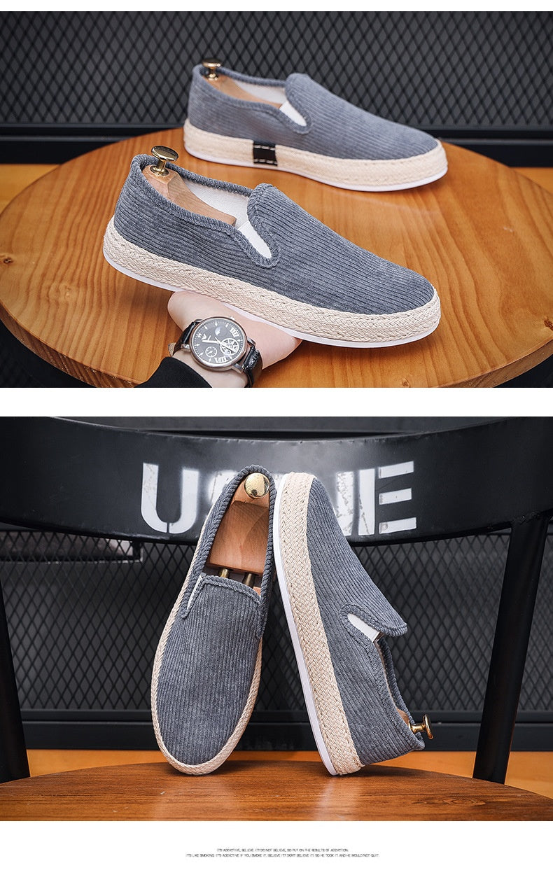 Mens New Casual Slip-on Shoes Thin Style