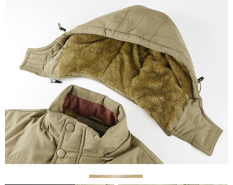 New Autumnwinter Mens Insulated Tactical Jacket