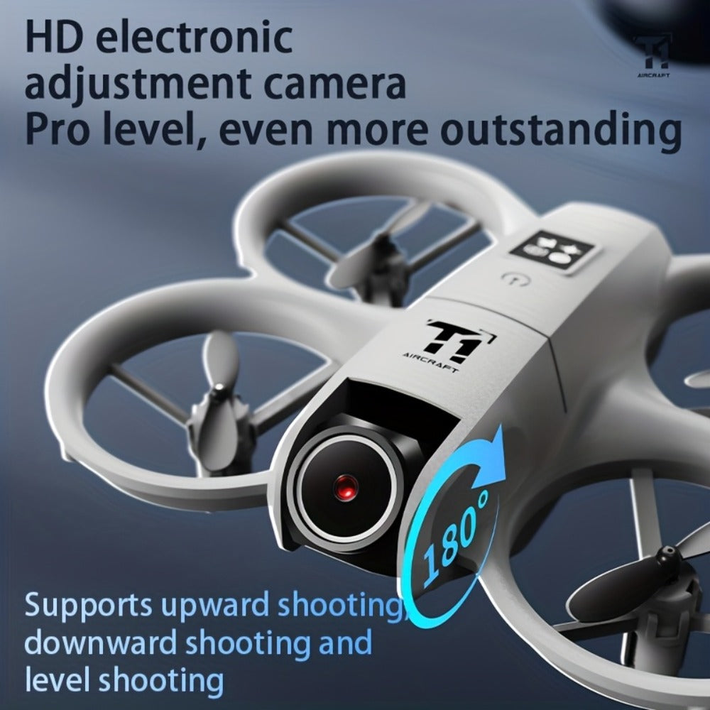 4K RC Airplane Auto Hover Dual Batteries Optical Flow WiFi FPV Camera One-Key Return Roll Anti-Shock Anti-Collision — image 1