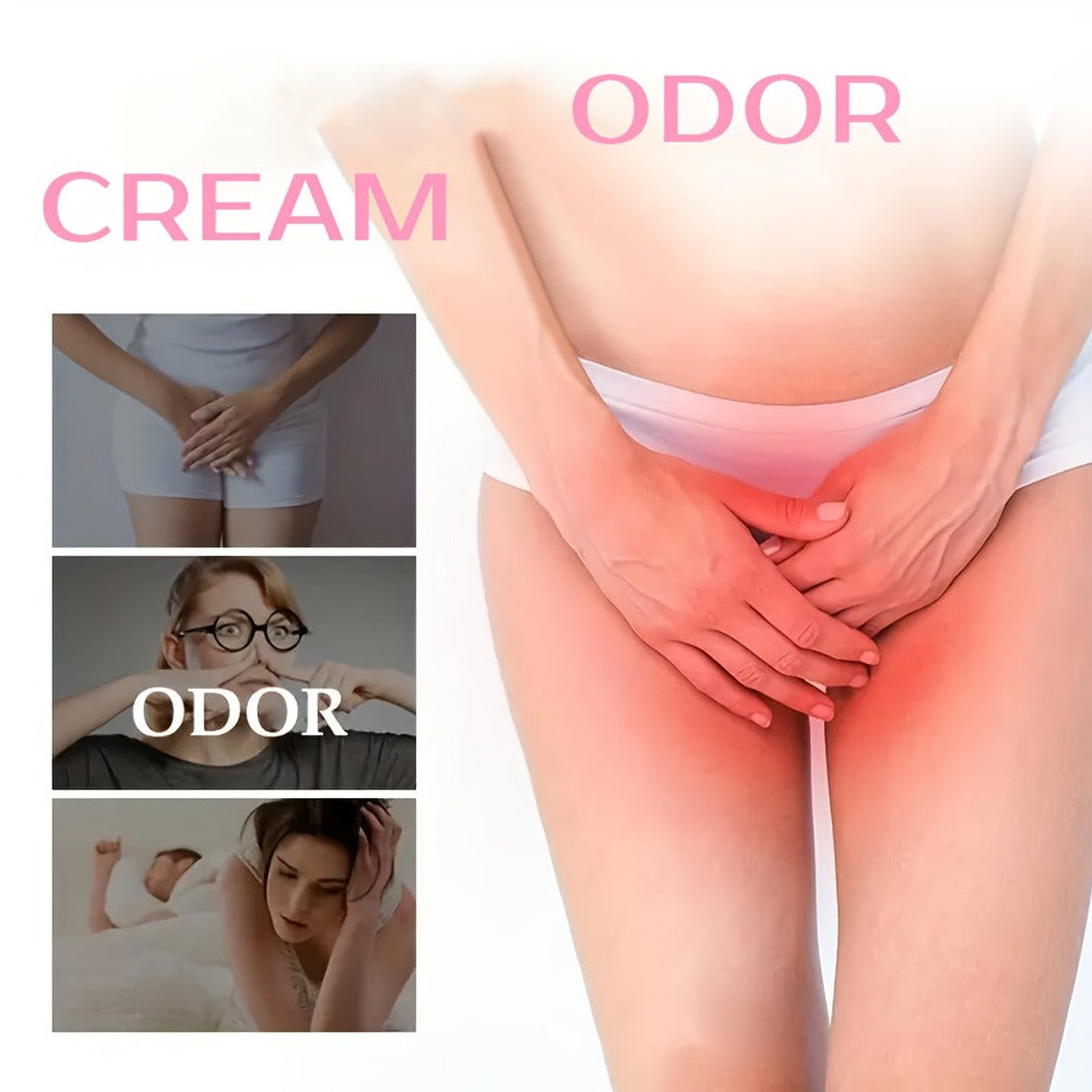 Deodorant Cream for Women Moisturizing Long-Lasting Anti-Odor Private Parts Gentle Skin-Friendly Fresh Scent All-Day Freshnes