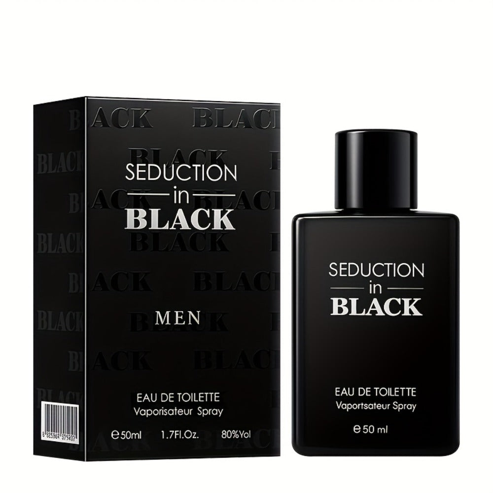 Woody Cologne for Men Long Lasting Eau de Toilette 50ml Propylene-Free Masculine EDT Spray Sensitive Skin Safe Daily Dates Gy