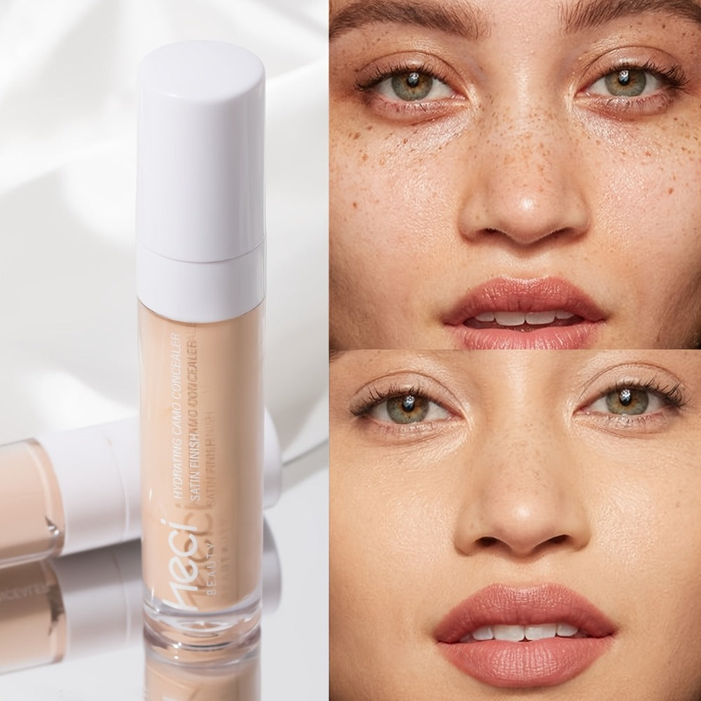 Liquid Concealer and Contour Stick Set 2 Pcs Buildable Coverage Pore Minimizing, for Makeup, Travel and Everyday Vanity Use —