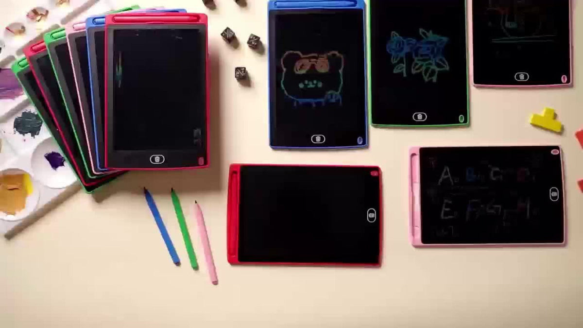 8.5-Inch LCD Drawing Tablets in 10- or 20-Piece Packs with Styluses and Multicolor Frames for Group Drawing — image 9