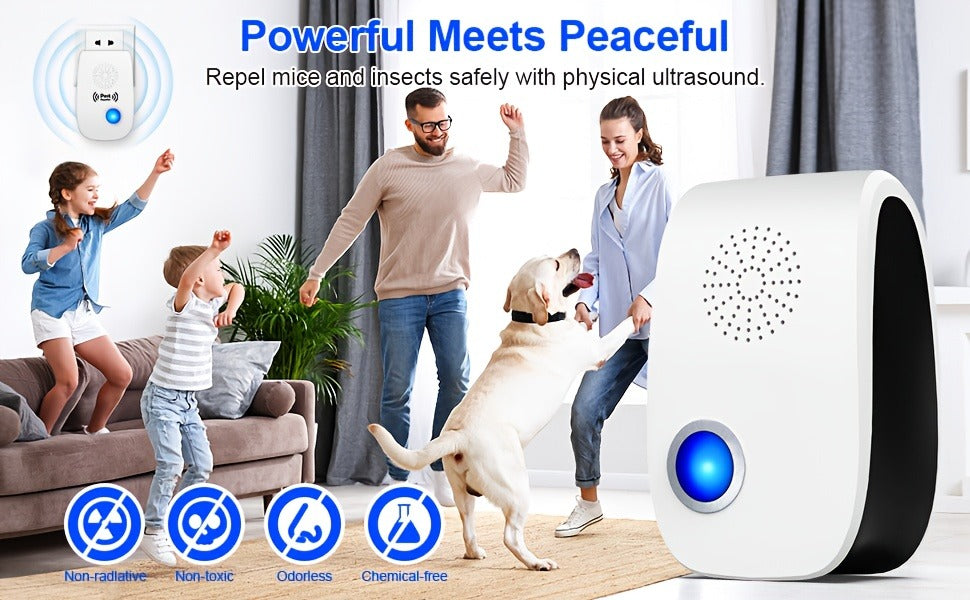 Ultrasonic Pest Repeller Plug-In 2025 Upgrade, Electronic Indoor Pest Control for Cockroaches, Mice — image 13