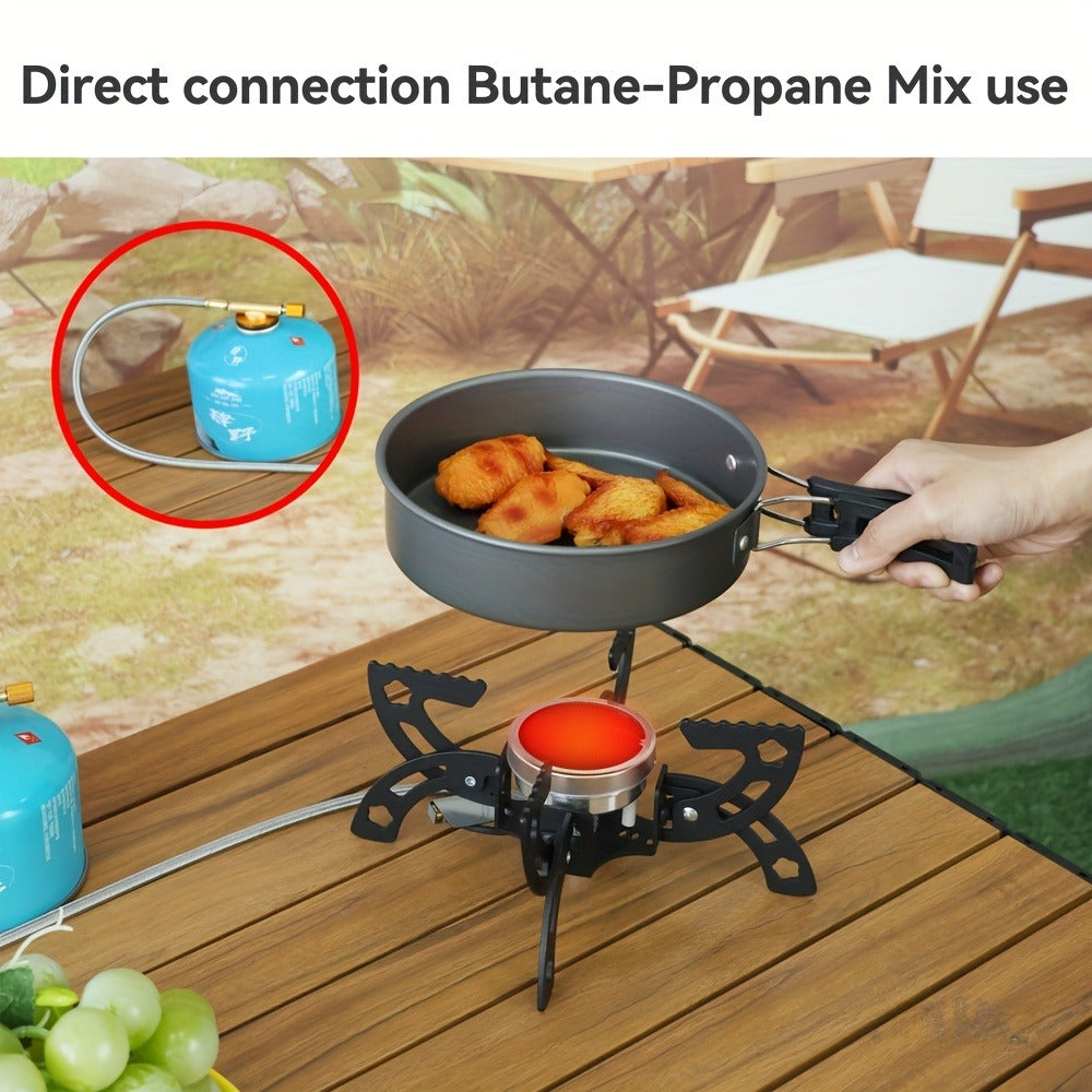 Infrared Camping Stove REDSUN FD1/FD3, 3.0kW Windproof Portable Gas Stove with Collapsible Stand & EVA Case — image 15