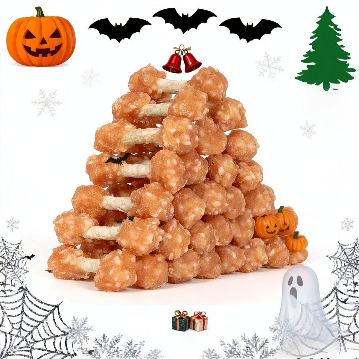 Dog Treats Mixed Chicken, Duck and Sweet Potato Chew Assortment with Four Retained Combination Options — image 21