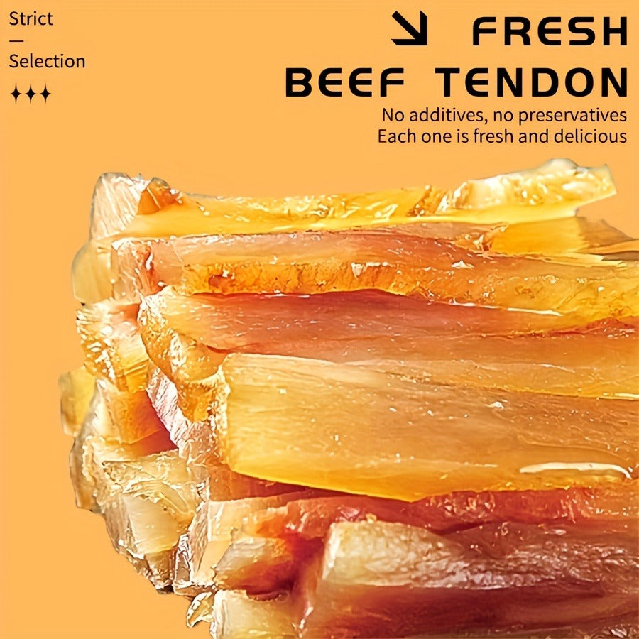 Dog Treats Beef Tendon Strips, Beef Cubes and Egg Yolk Bites in Seven 150g Variety Options — image 7