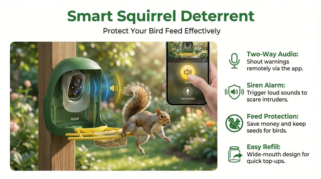 Smart Bird Feeder with Camera AI Bird Identification, 2K HD Live View, Auto Capture & Color Night Vision — image 14