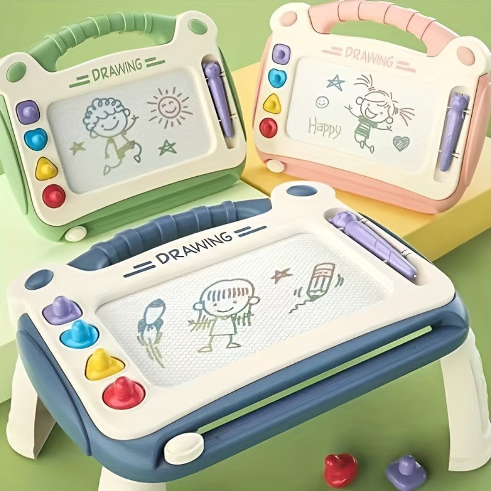 Kids Drawing Board with 4 Stamps 4 Holders and 1 Pen Educational Doodle with the Listed Color, Size or Set Options for Everyd