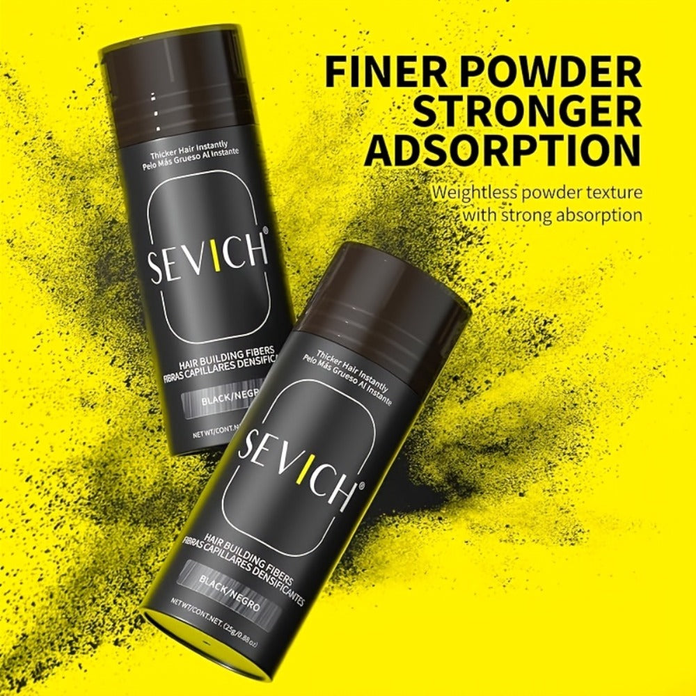 Thinning Hair Root Coverage Powder with Brush, Instant Hairline Concealer Natural Shadow Effect — image 14