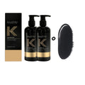 Curl Defining Cream and Detangling Brush Set by KALISPRO with One or Two 300ml Pump Bottles — image 23