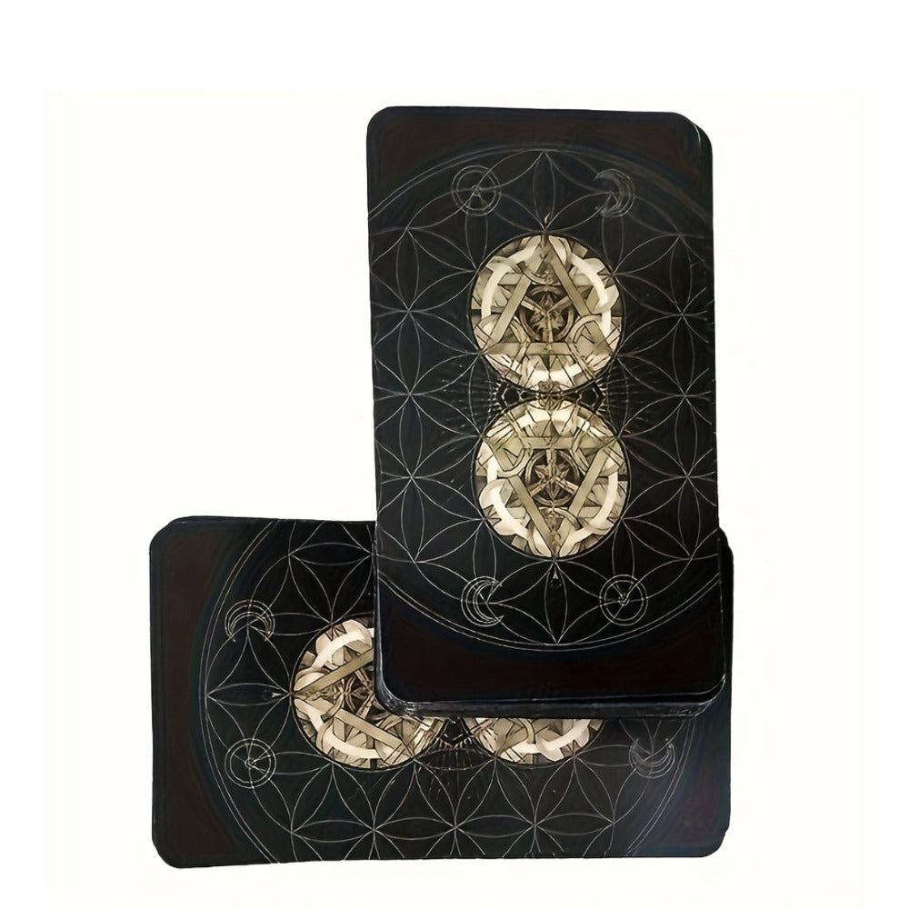 Kabbalah Tarot Deck 78 Cards, Traditional Divination Card Game with Ancient Wisdom & Spiritual Guidance — image 6