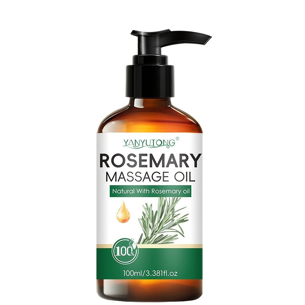 100 ml Pump-Bottle Massage Oil in Lavender, Sakura, Cinnamon Apple or Rosemary, Plus Five-Bottle Gift Set — image 5