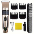 Hair Clipper WEEME One-, Two- or Three-Piece Grooming Sets with LCD Displays, USB Charging and Four Options — image 1