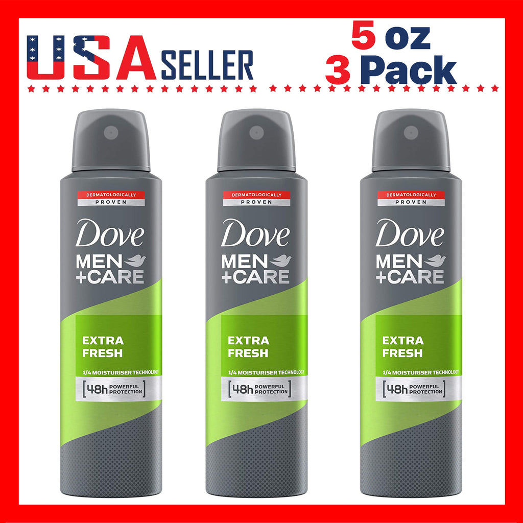 Dove Men+Care Extra Fresh Antiperspirant Spray, 150 ml Cans with Three-Pack or Six-Pack Checkout Options — image 18