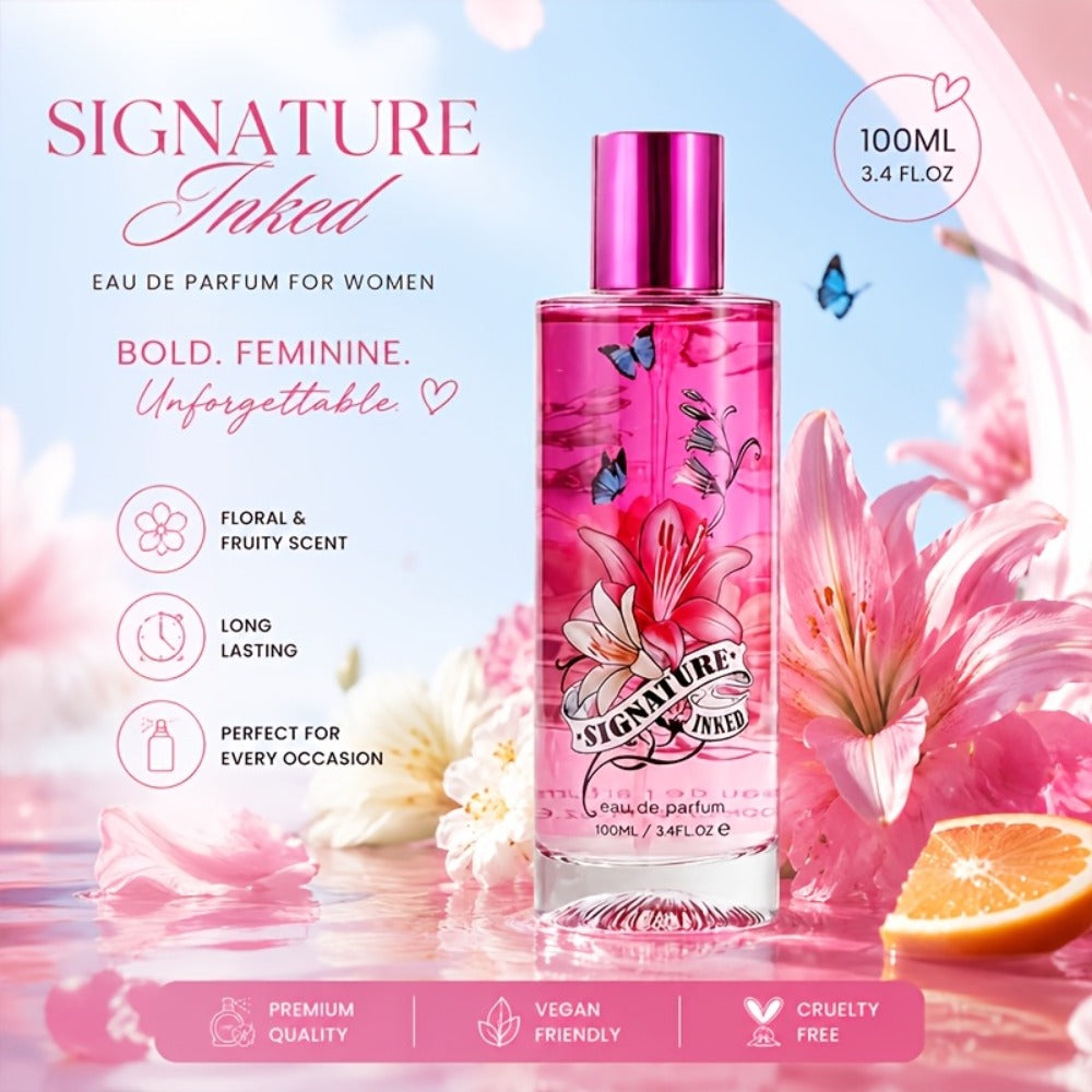 Perfume for Women in 3.4 oz Pink Spray with Mango, Grapefruit and Wild Strawberry Profile, 1 or 2 Pack — image 5
