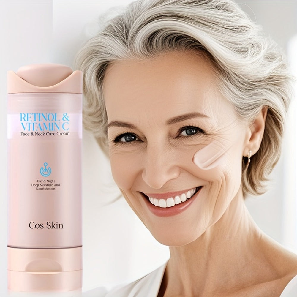 Face Cream Retinol and Vitamin C Formula with Lightweight, Fast-Absorbing Finish for Morning or Night Use — image 4