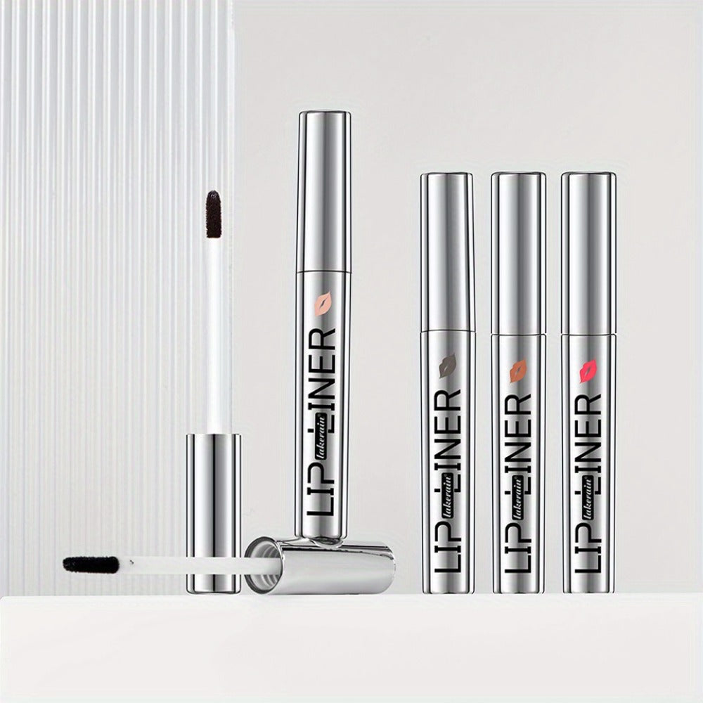Lip Stain Pen Set 4 Colors 2-in-1 Lip Liner & Lip Tattoo – Waterproof Smudge-Proof Transfer-Resistant Matte Finish — image 21