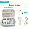 EVA Hard Shell Storage Bag Multi-Compartment Travel Case for Facial Steamer Nebulizer Humidifier Pore Vacuum Cleaner — image 